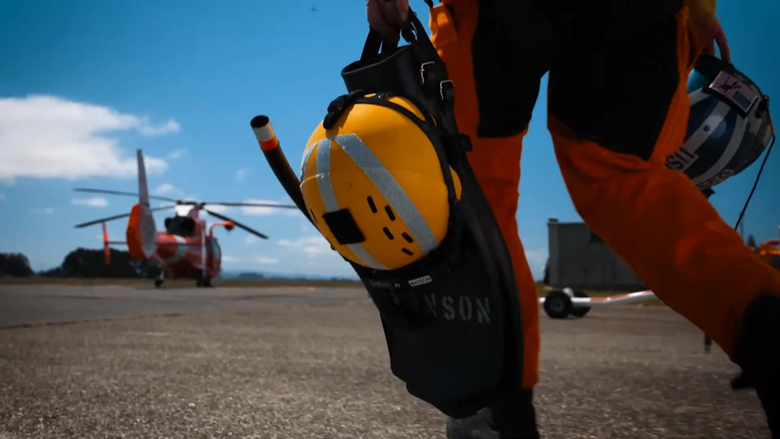 U.S. Coast Guard Rescue Swimmer