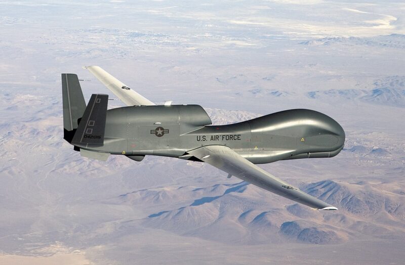 Global Hawk. Military drone.