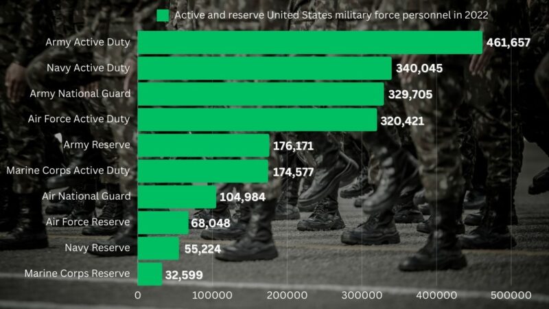 U.S. military demographics 2024