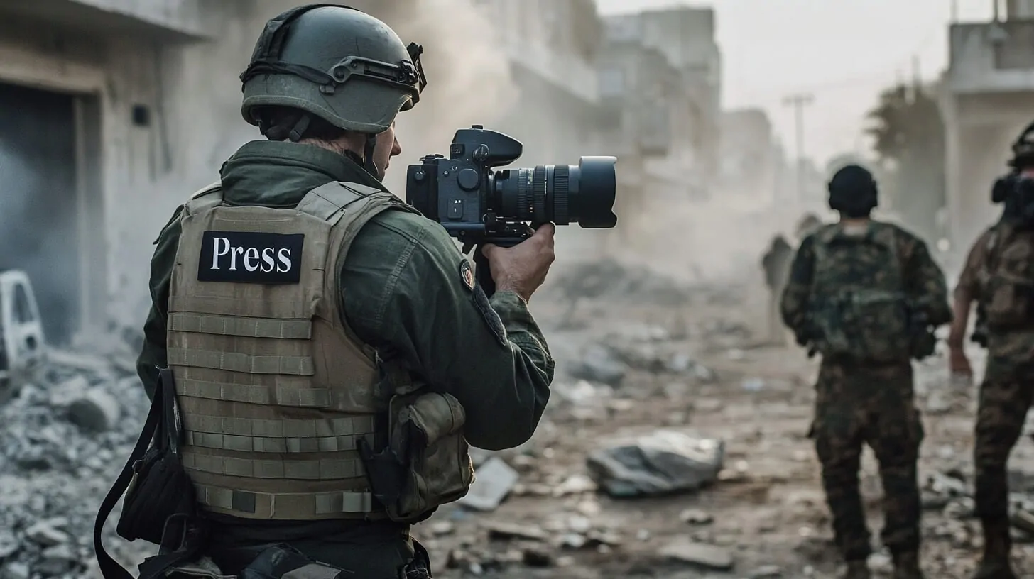 Become War Correspondent